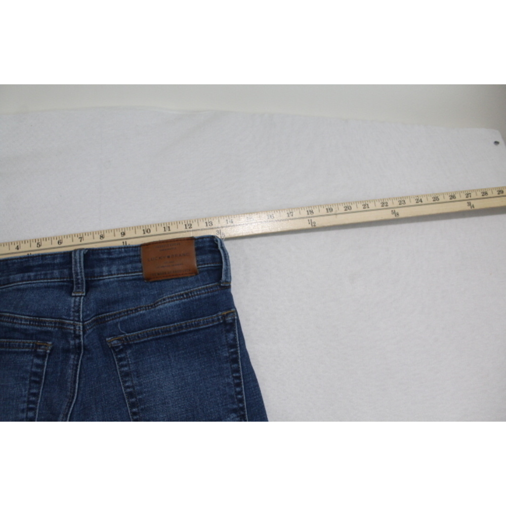 Lucky Brand Women Blue Jeans Bridgette Skinny Size 4/27 Raw Hem - Picture 9 of 10